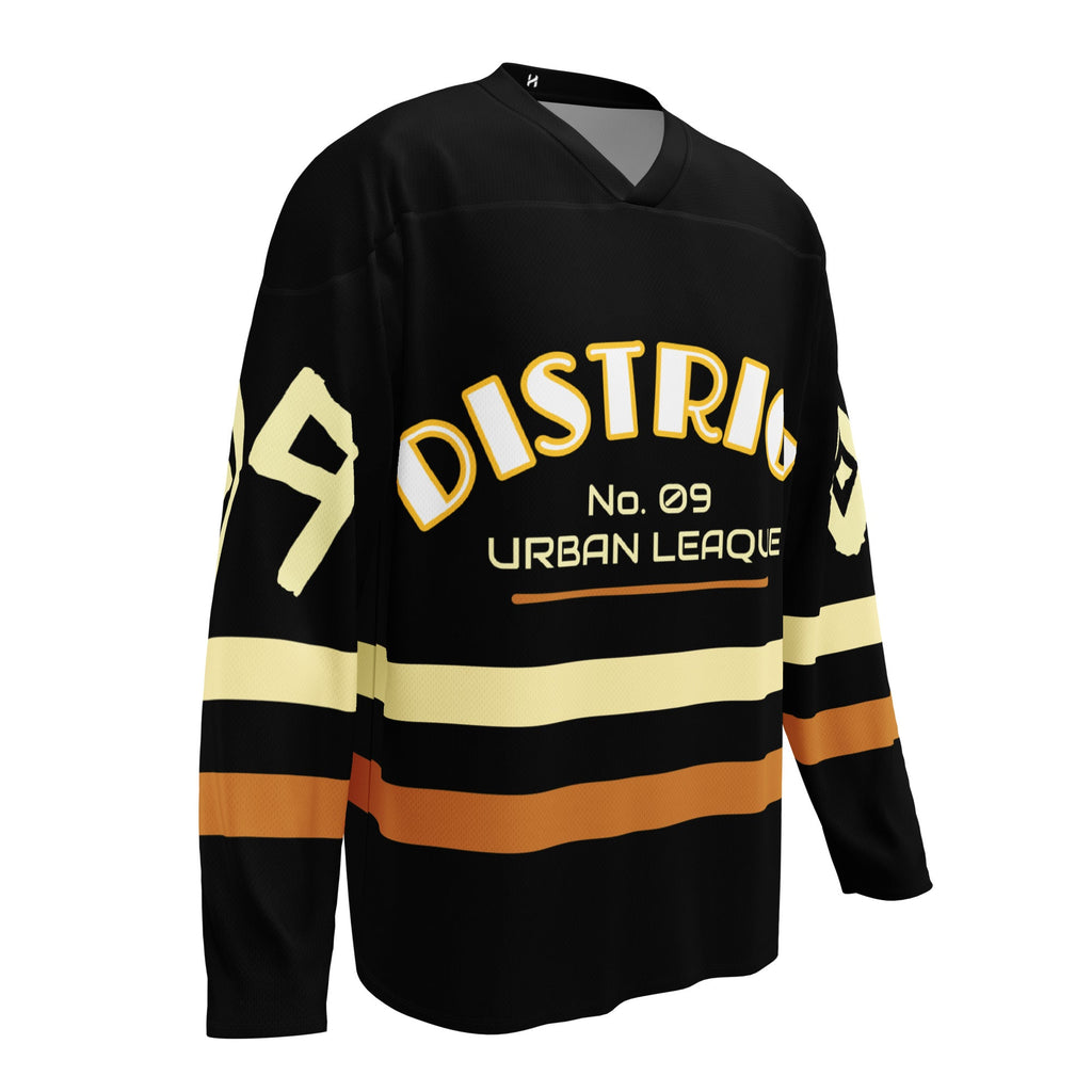 District 09 Streetwear Hockey Jersey | Men's Relaxed Fit — Hunter & Havoc