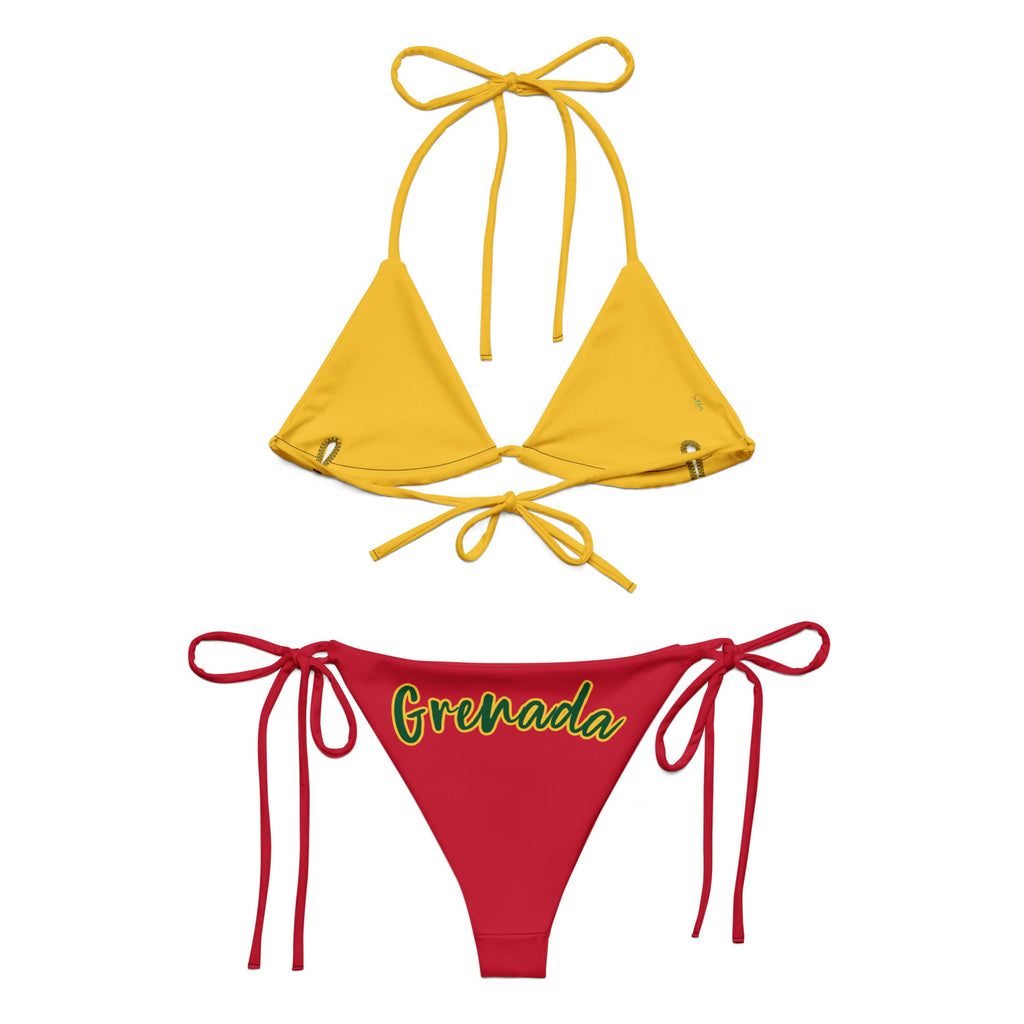 Grenada Flag String Bikini