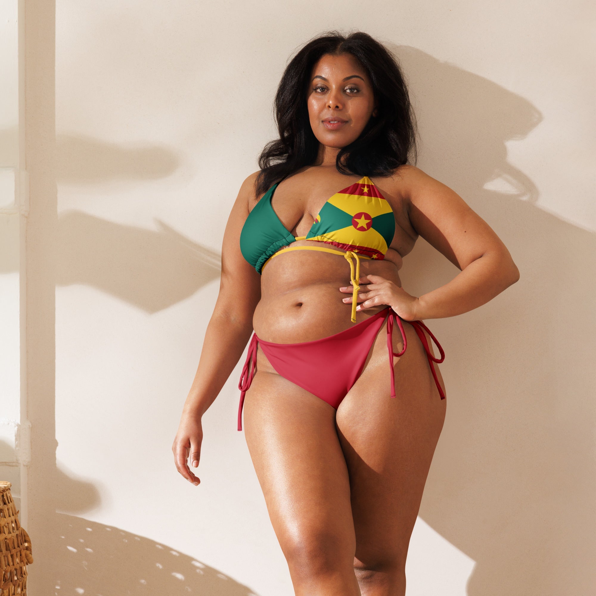 Grenada Flag String Bikini