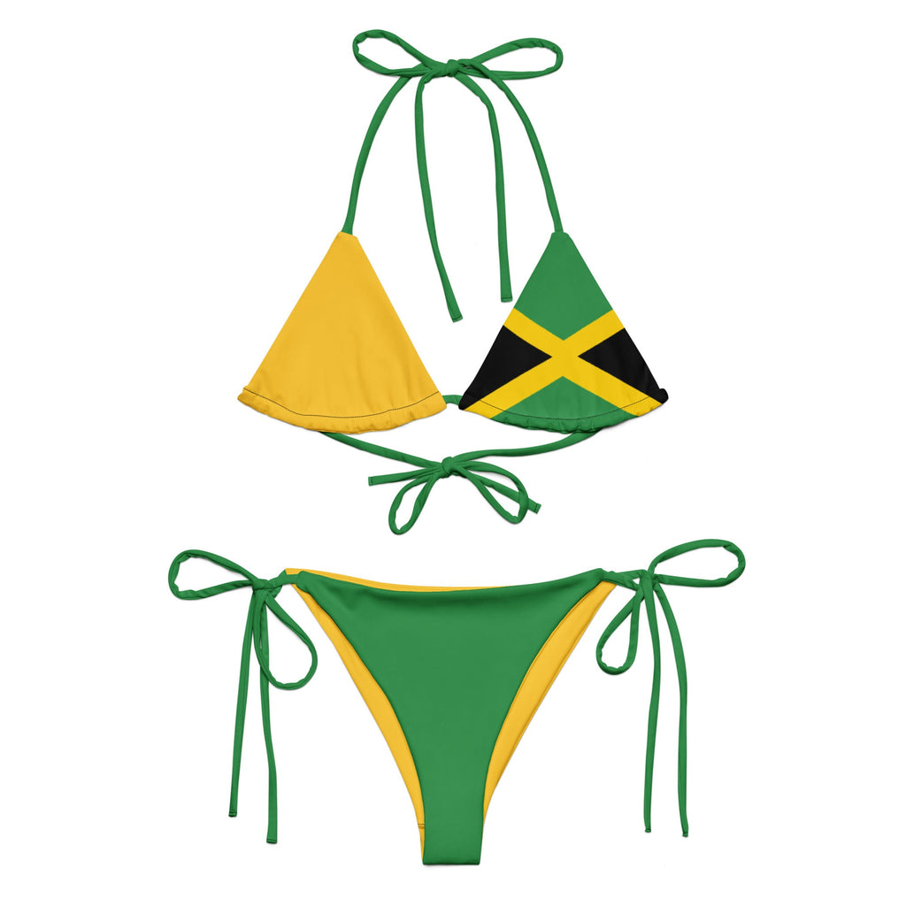 Jamaica Flag String Bikini