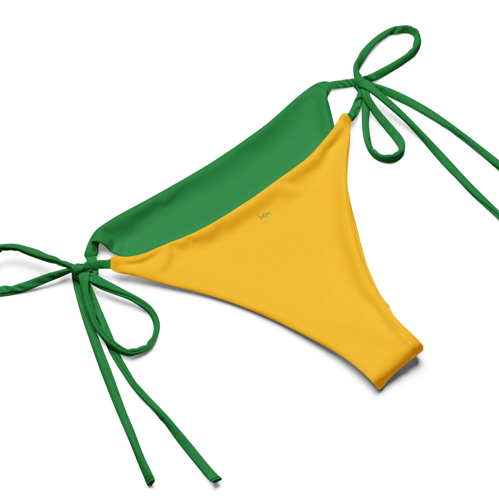 Jamaica Flag String Bikini