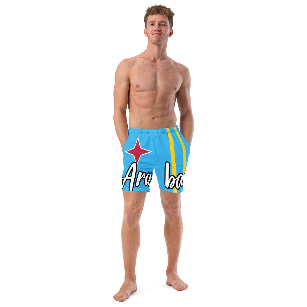 Aruba Flag Swim Trunks