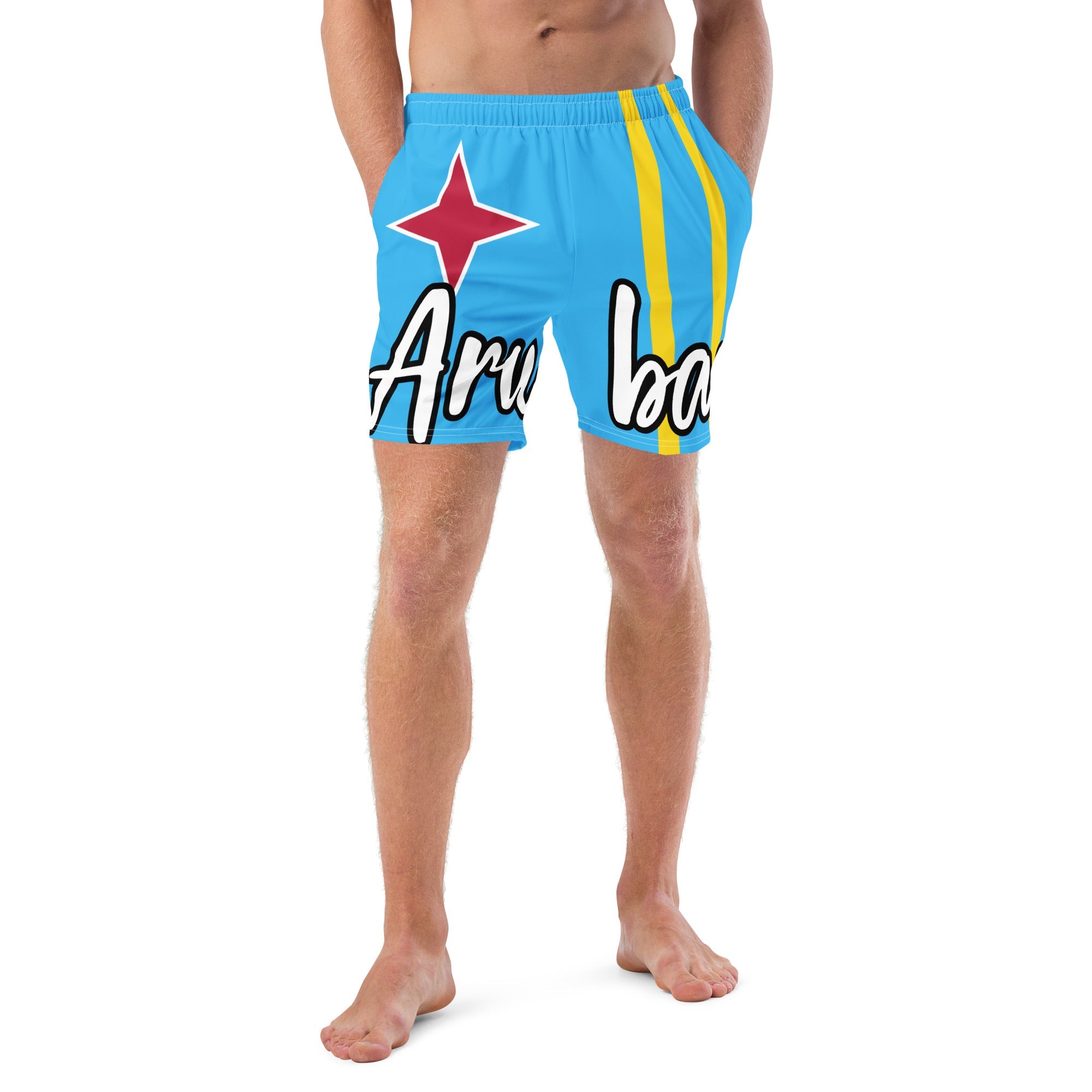 Aruba Flag Swim Trunks