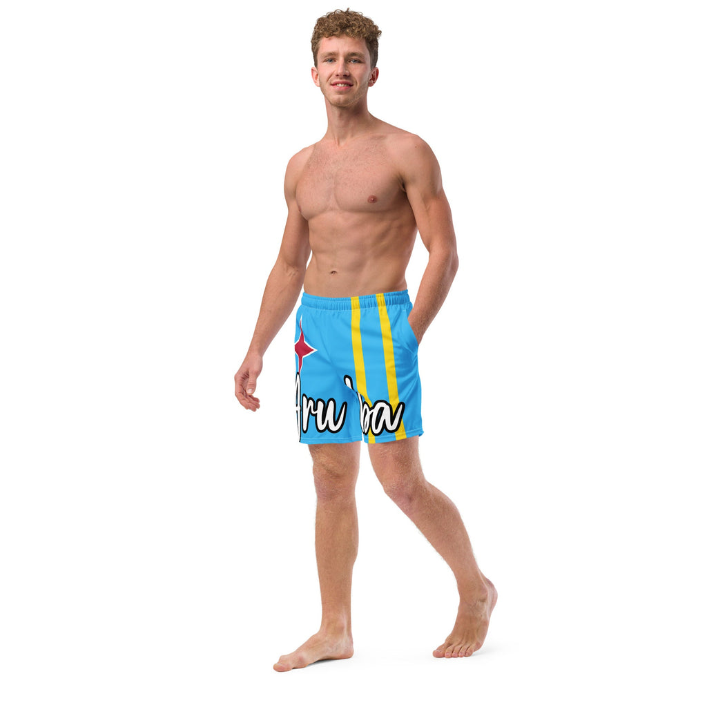 Aruba Flag Swim Trunks