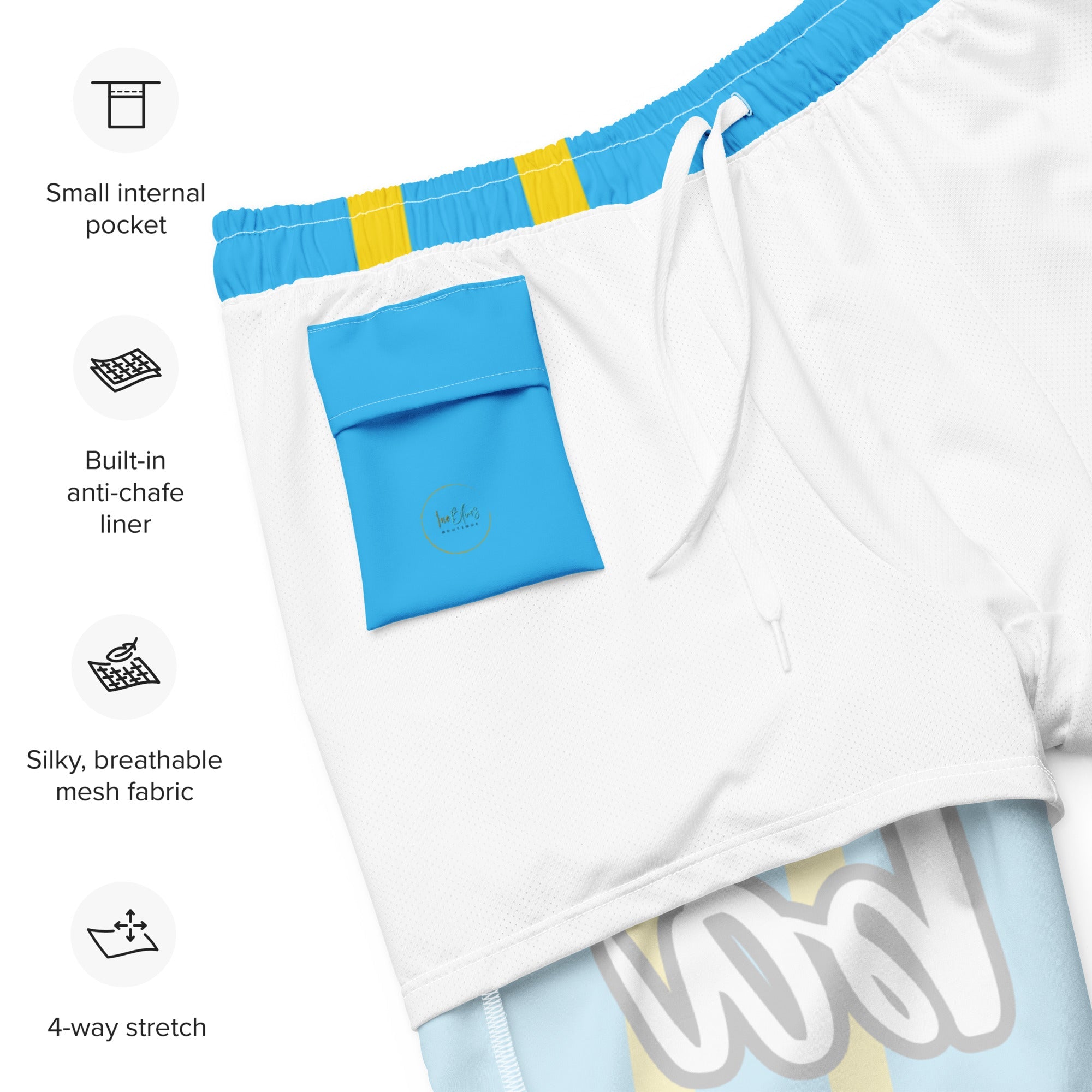 Aruba Flag Swim Trunks