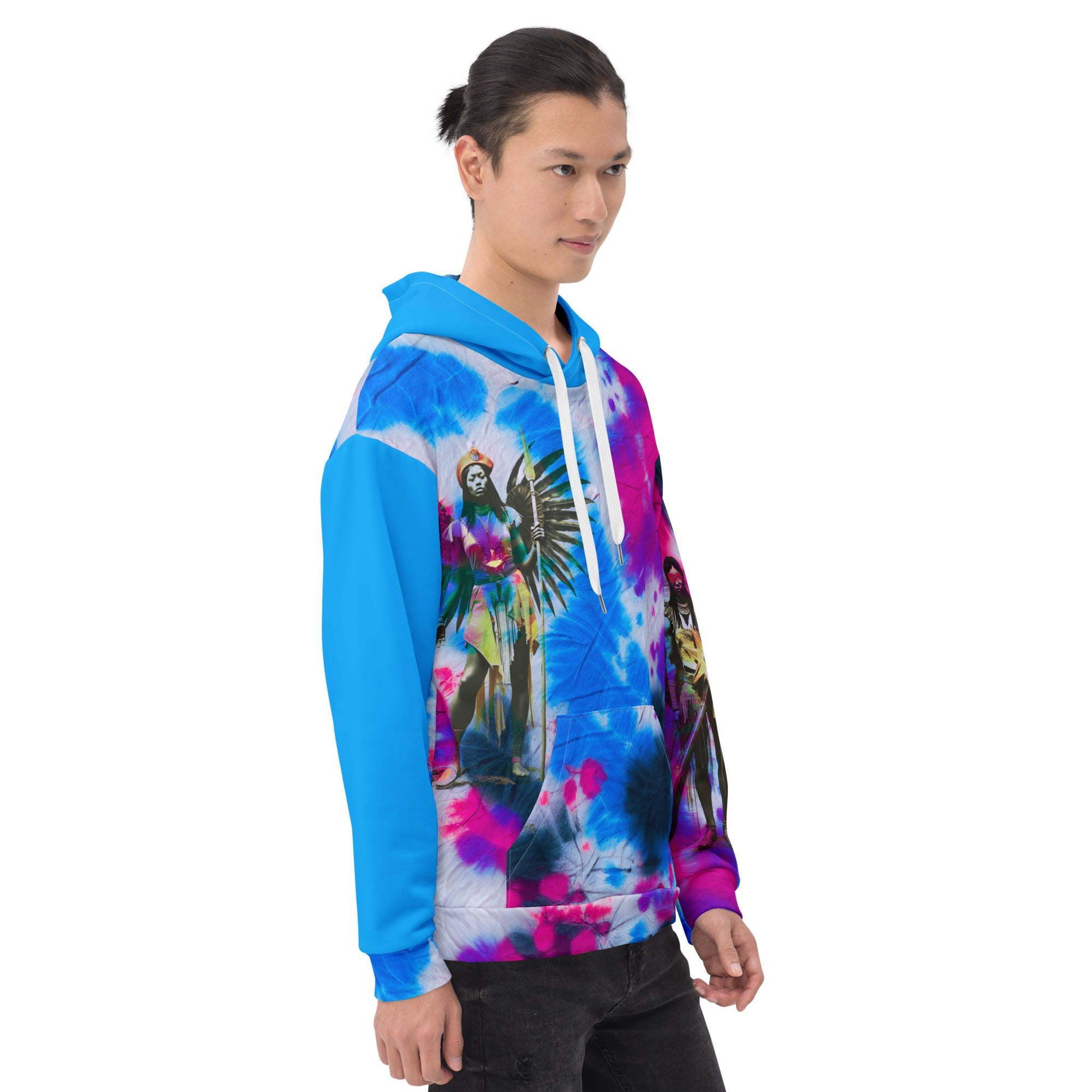 Amaru Khan Tye-Dye Unisex Hoodie
