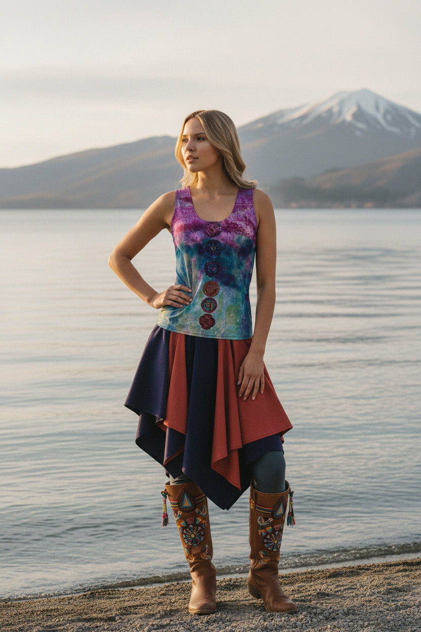 Sahasrara Crown Women's Tank Top