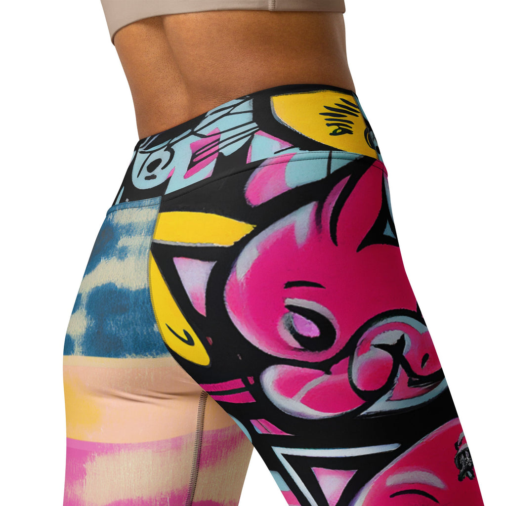 Blicky Kitty High Waist Leggings
