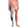 Watercolor Drip High Waist Yoga Leggings