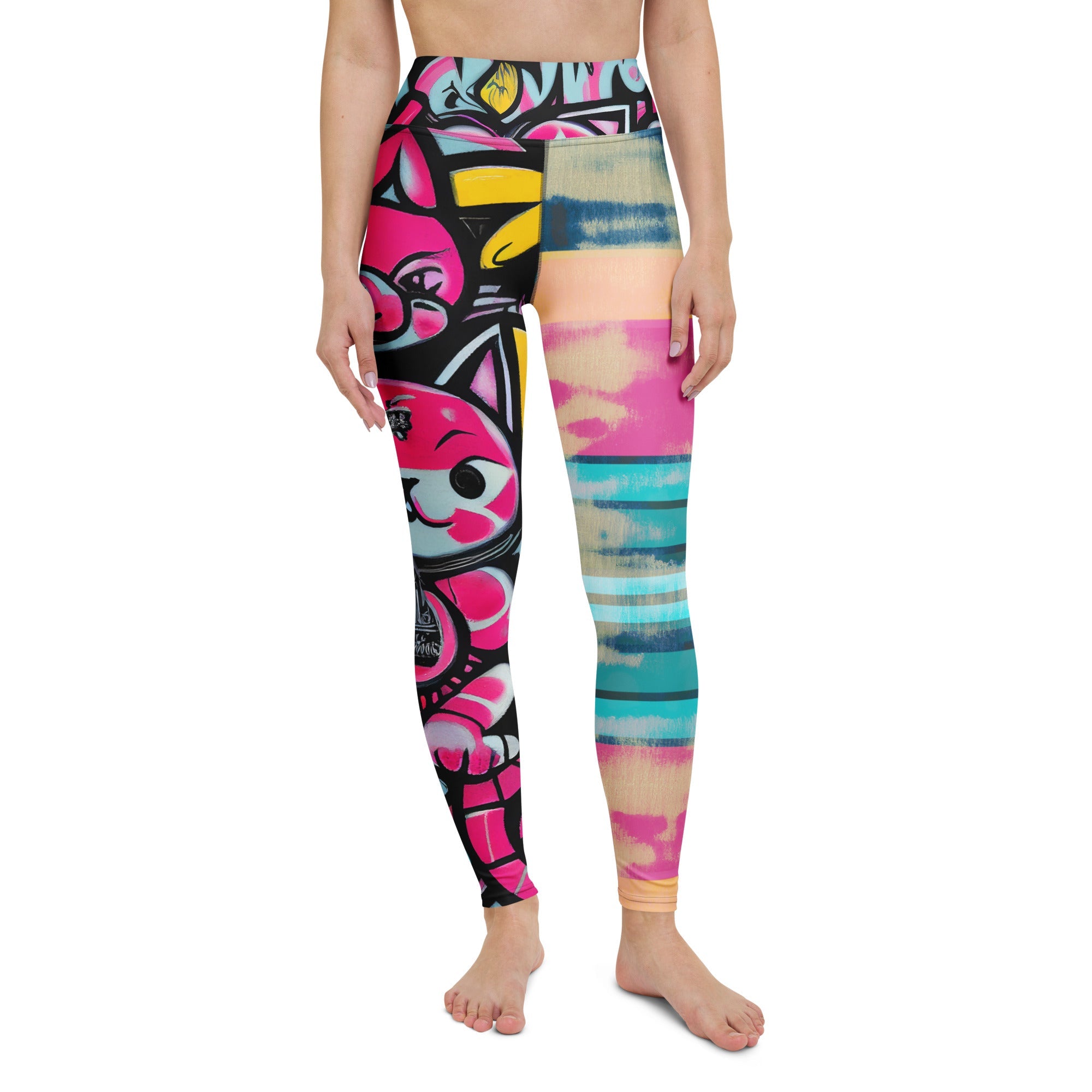 Blicky Kitty High Waist Leggings