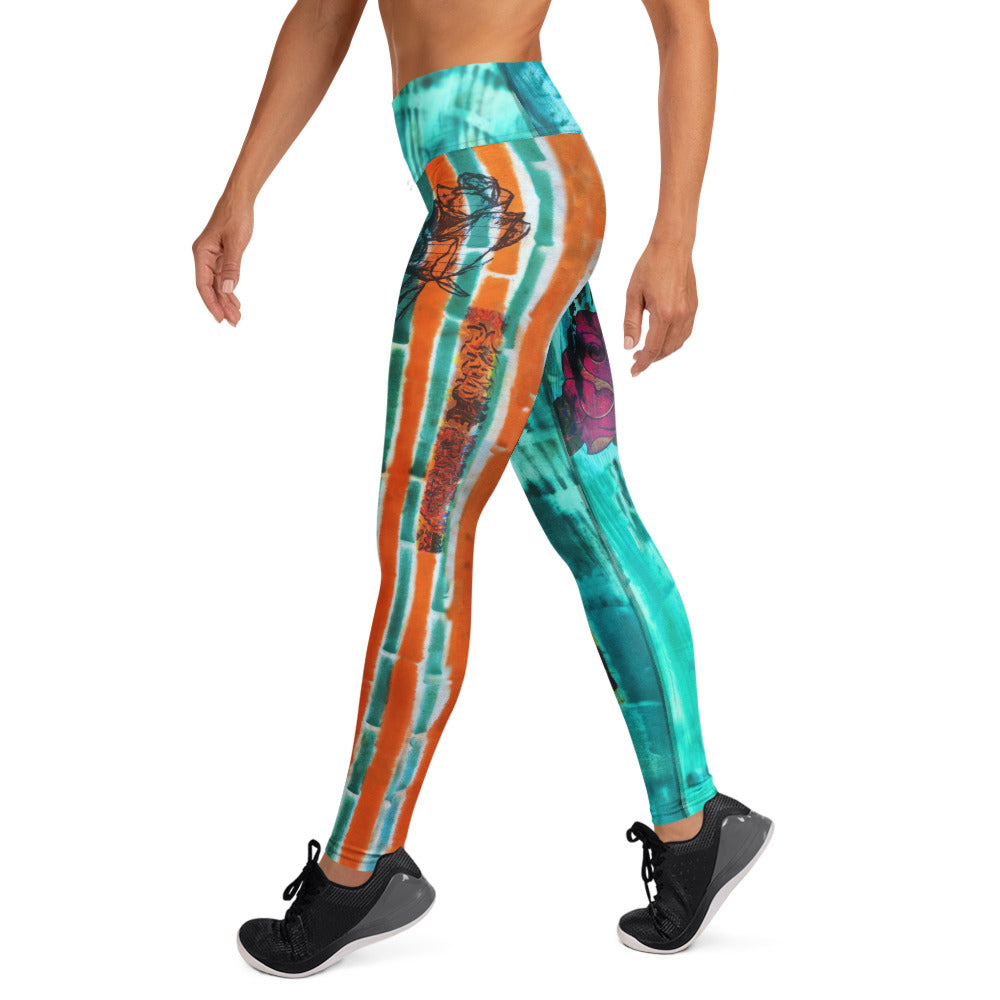 Gratitude with Maria Yoga Leggings