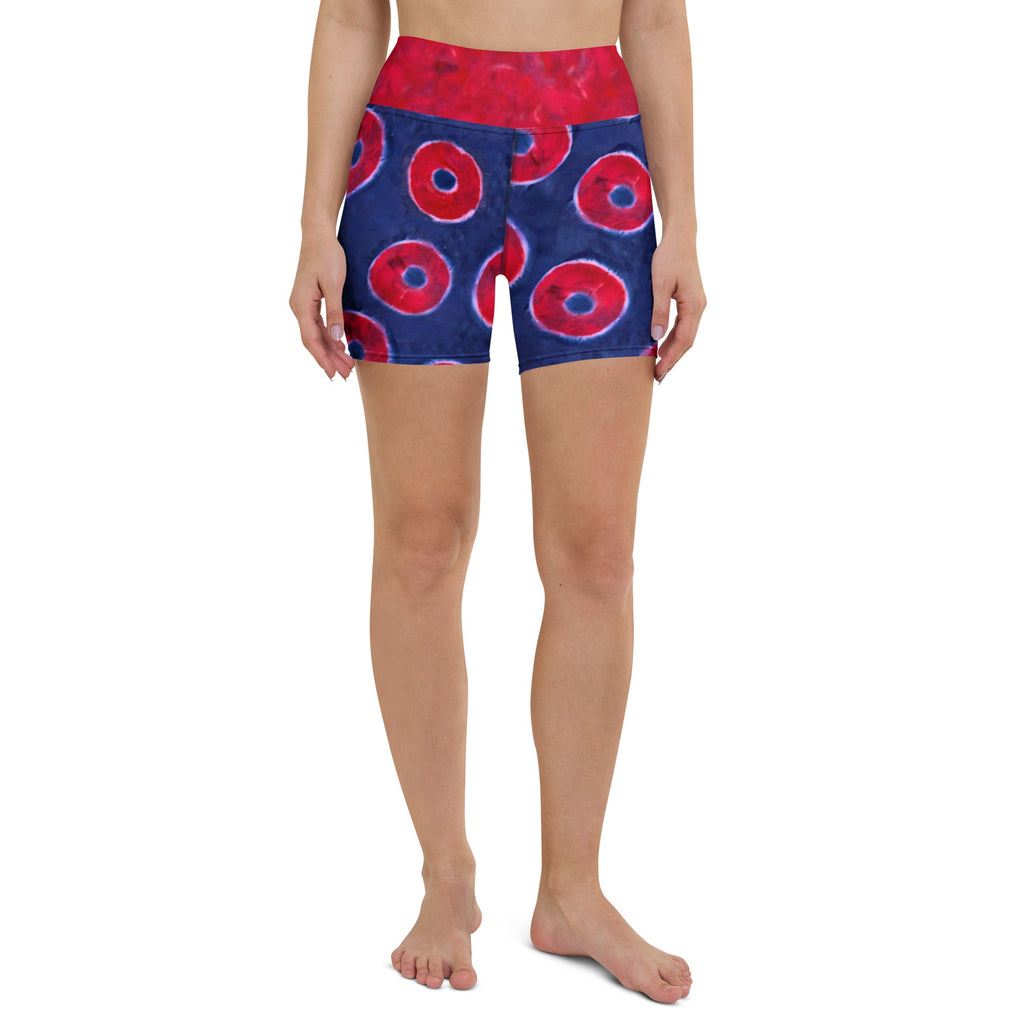 Phisherman Phish Donuts High Waisted Shorts PR