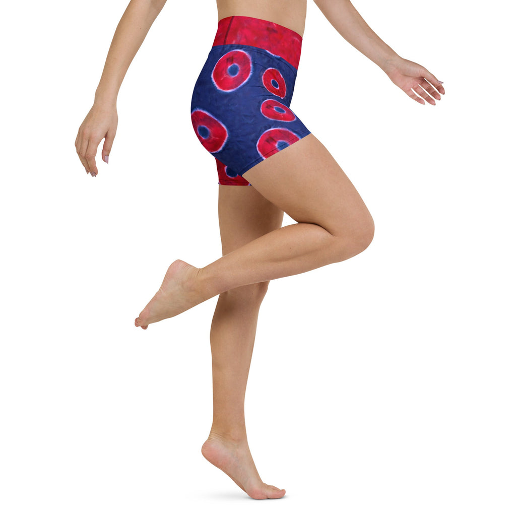 Phisherman Phish Donuts High Waisted Shorts PR