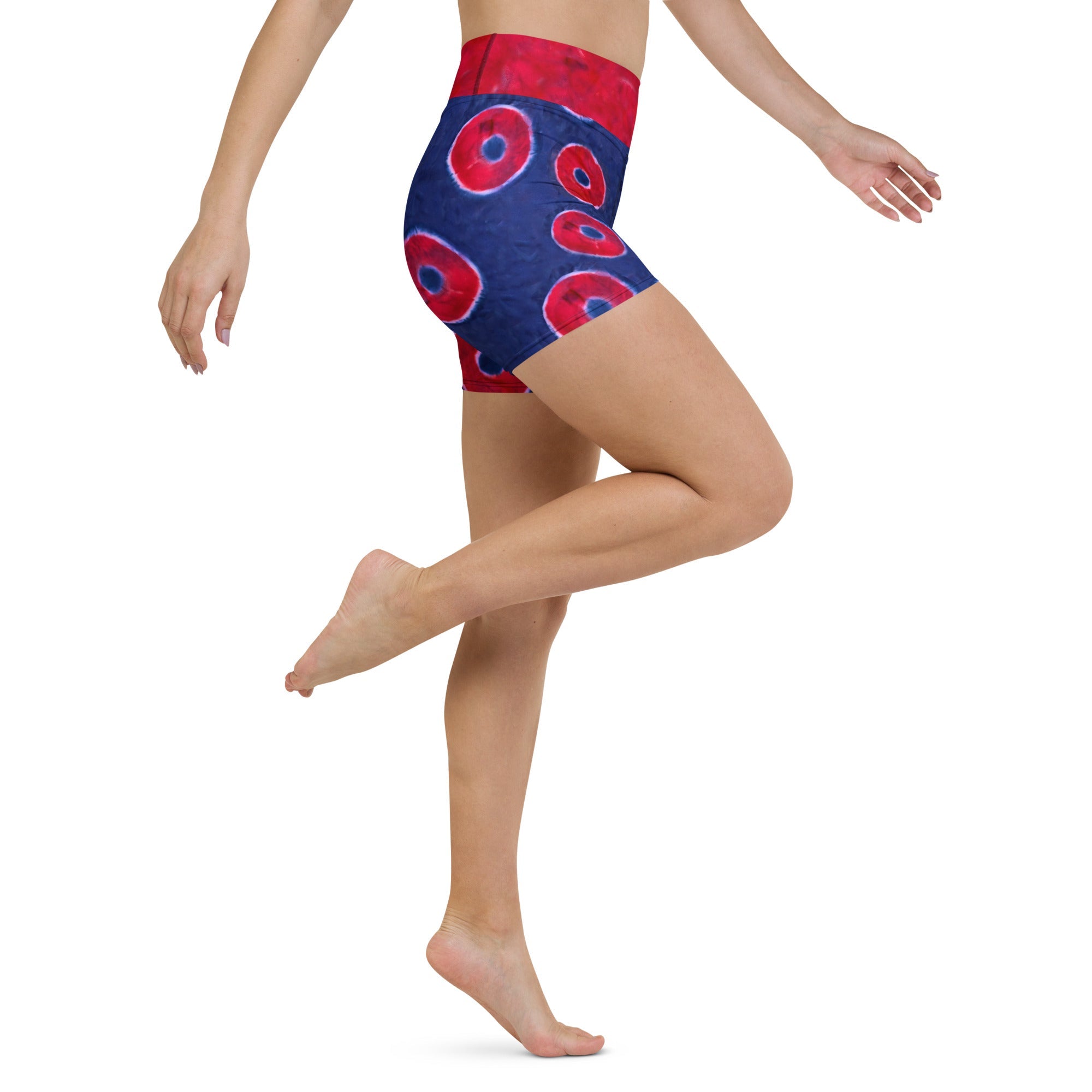 Phisherman Phish Donuts High Waisted Shorts PR