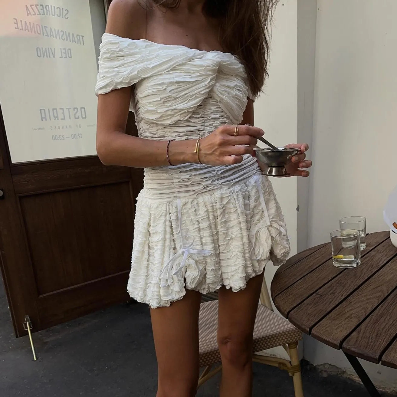 Made From Love Ruched Mini Dress