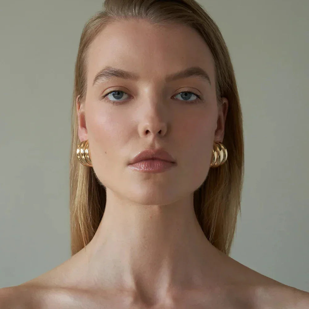 Arch Hoops Earrings