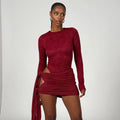 Ardelle Cutout Lace Mini Dress