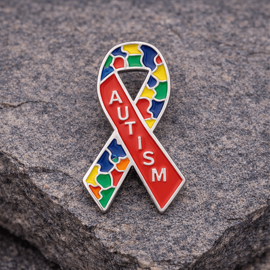 Autism Awareness Ribbon Pins