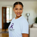 Epilepsy Awareness Ribbon T-Shirt for Unisex Wear
