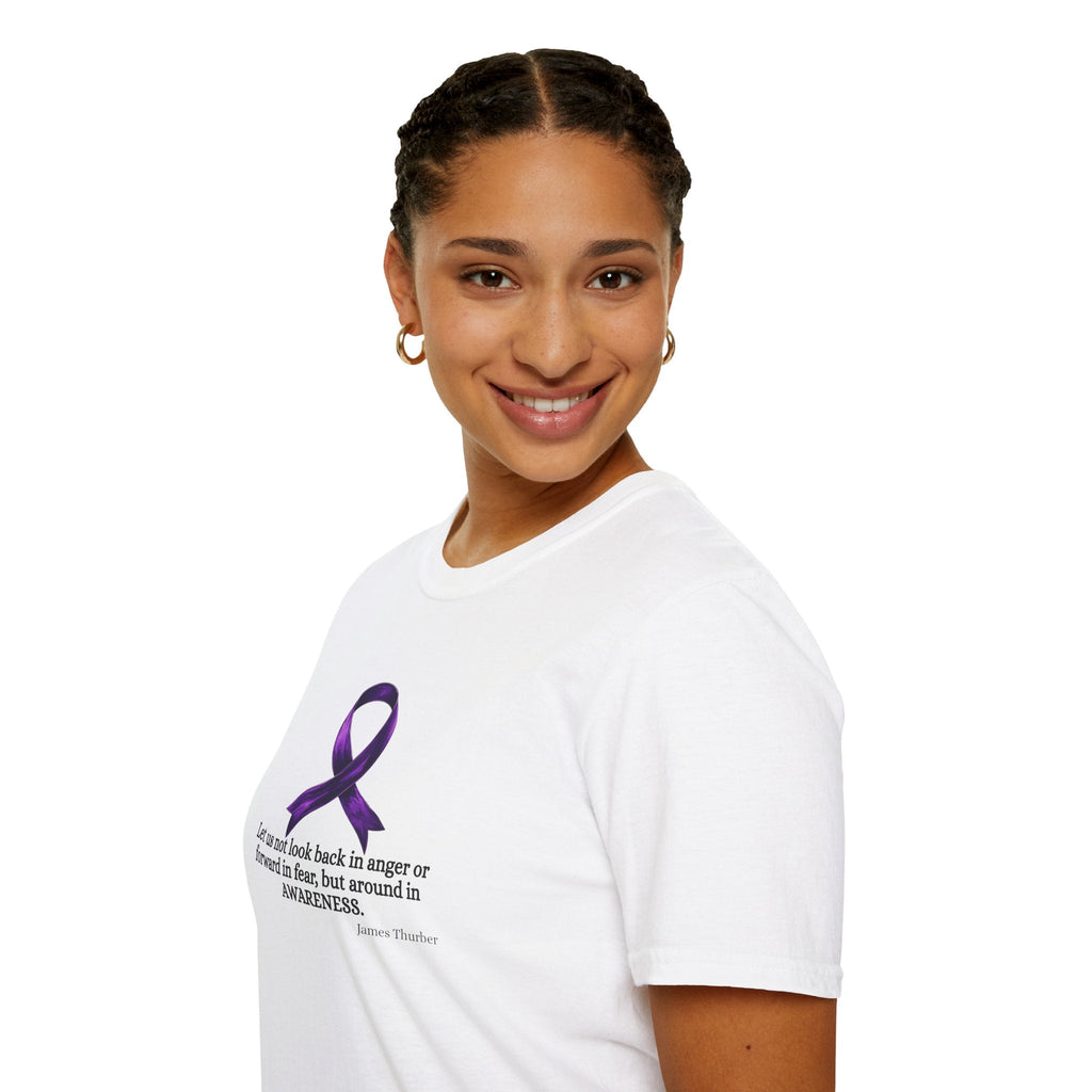 Epilepsy Awareness Ribbon T-Shirt for Unisex Wear
