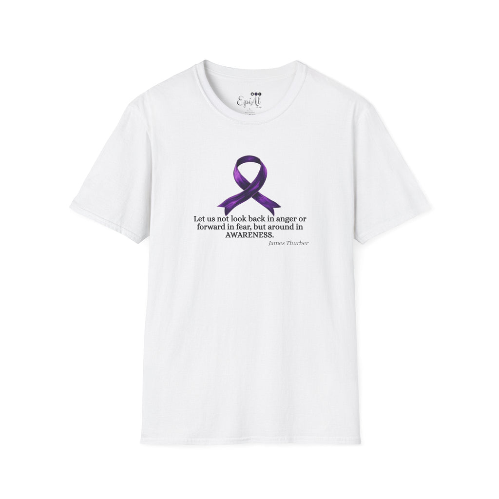 Epilepsy Awareness Ribbon T-Shirt for Unisex Wear