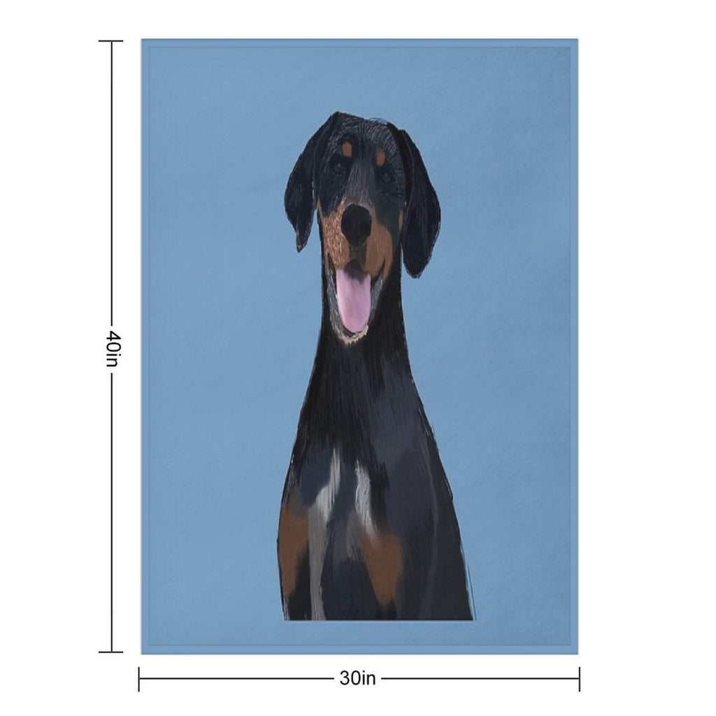 The Dog Throw Blanket
