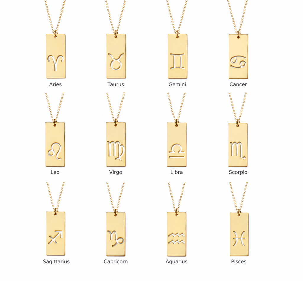 Zodiac Bar Necklace
