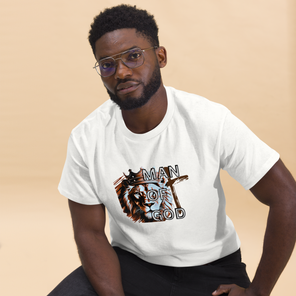 Lion - Man of God T-Shirt