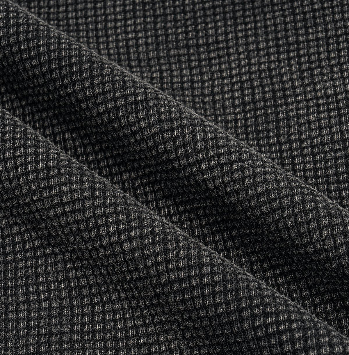 Leader Heavyweight Waffle-Texture Washed Cropped Boxy T-Shirt