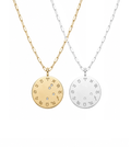 Zodiac Diamond Wheel Necklace