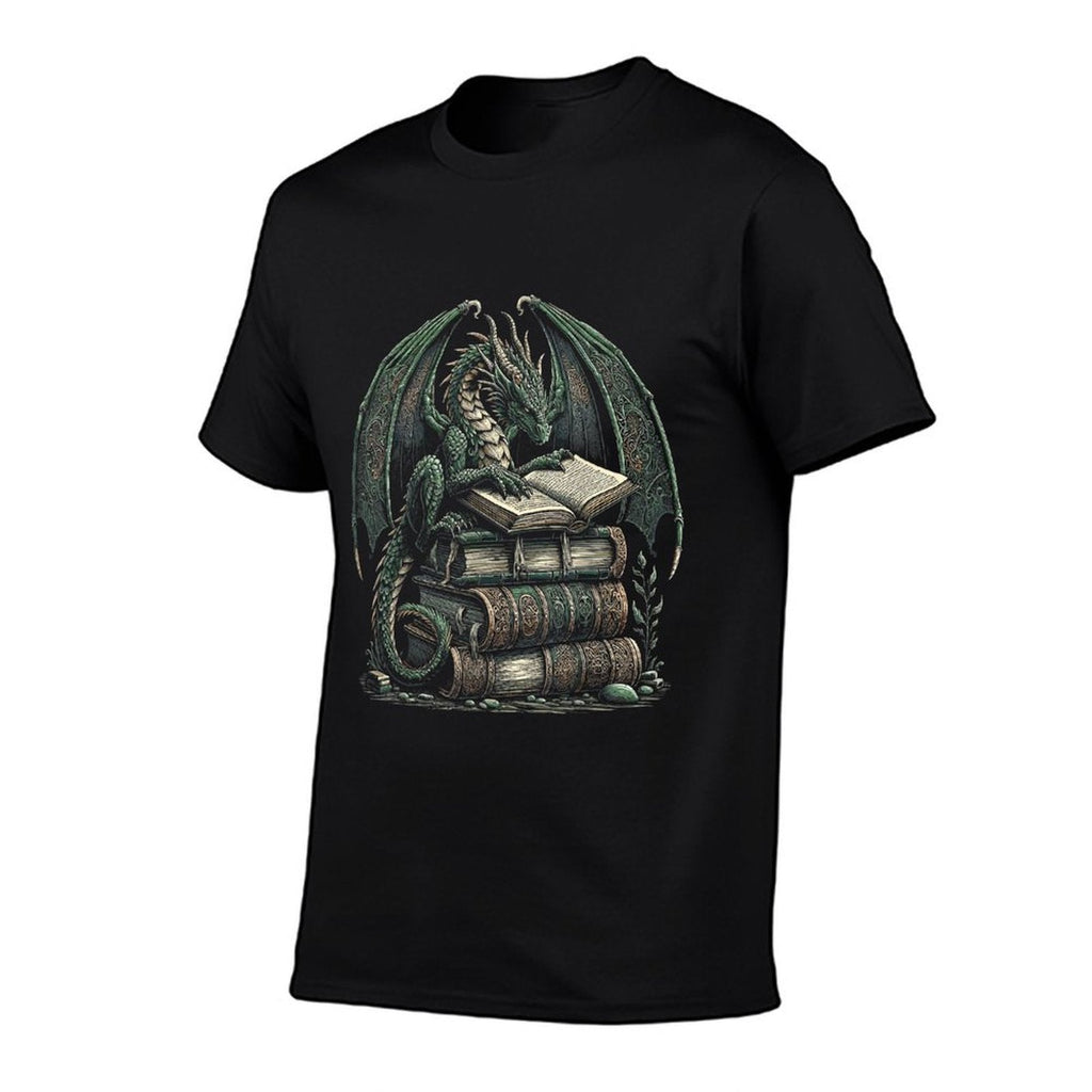 Bookworm Dragons Reading Book  Affordable Price T-Shirt