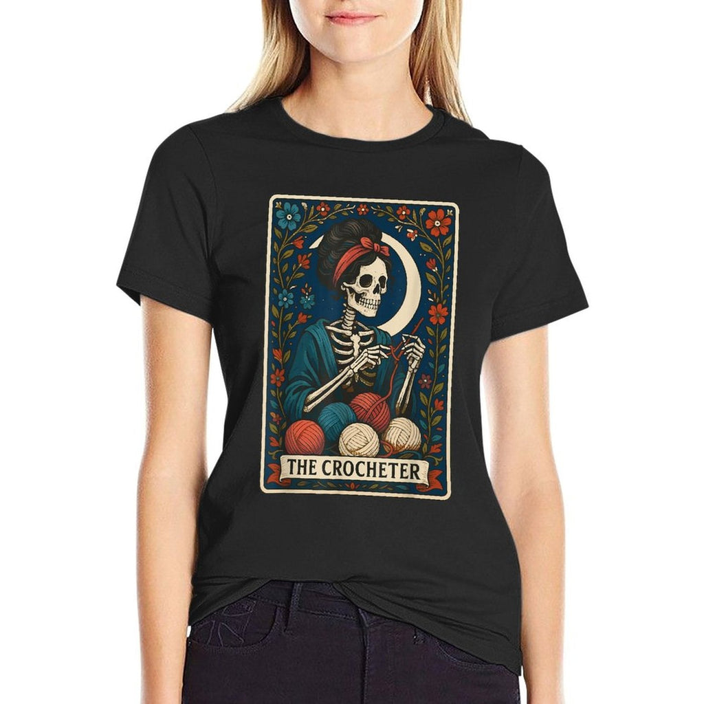 The Crocheter Tarot Card  Tagless Design T-Shirt
