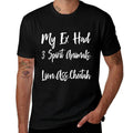 My Ex Has 3 Spirit Animals Ex Wife Husband Divorce Divorcee  Graphic-printed T-Shirt