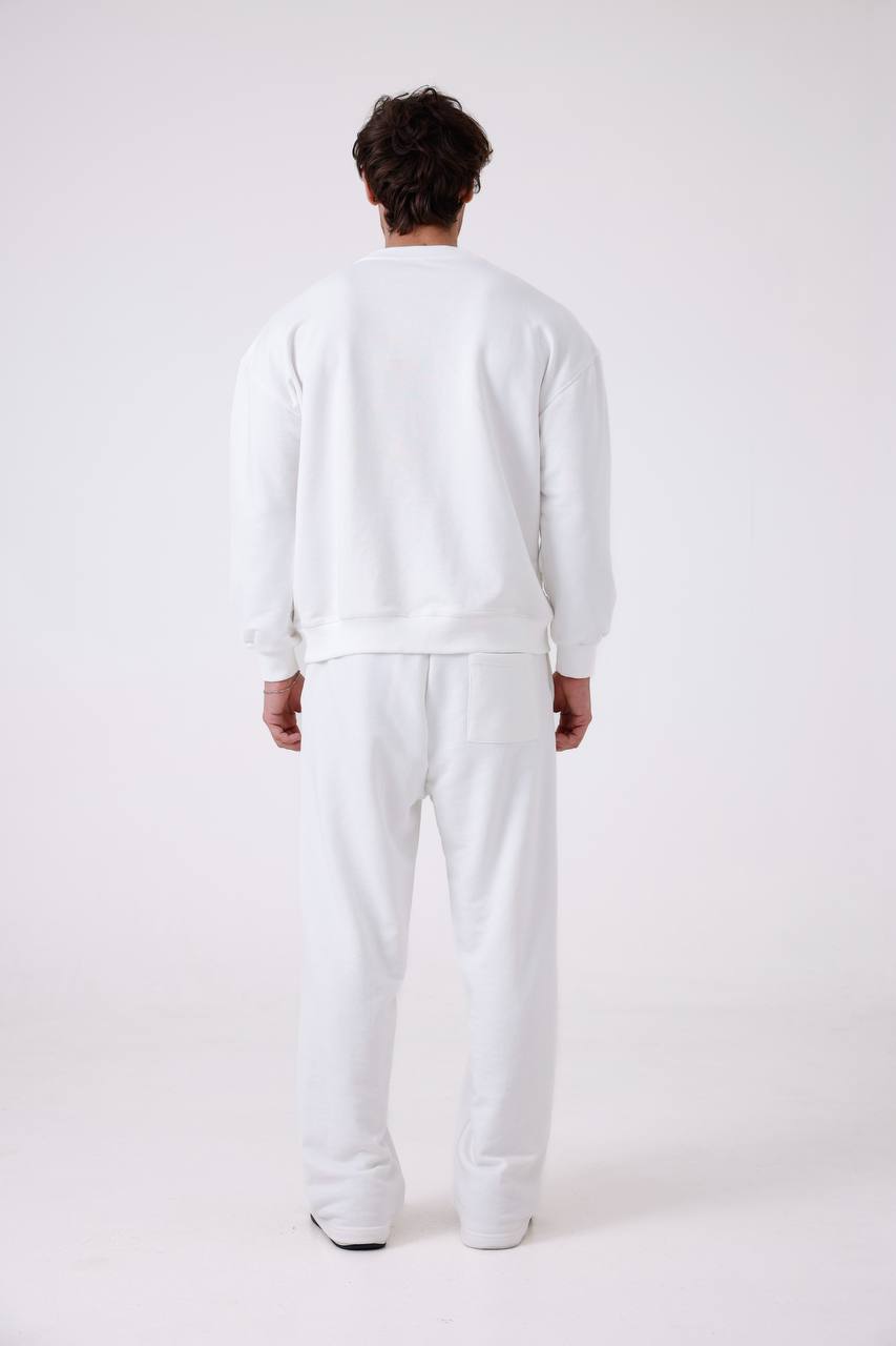 Unisex Baggy Fit Oversize Sweatshirt & Jogger Set - Heavyweight Tracksuit