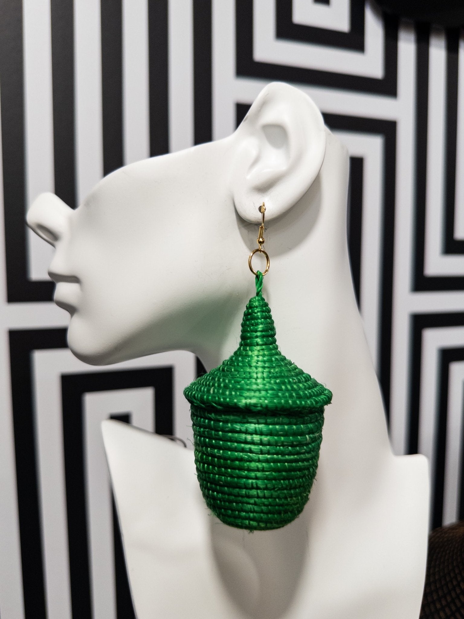 Bambaro Basket Earrings