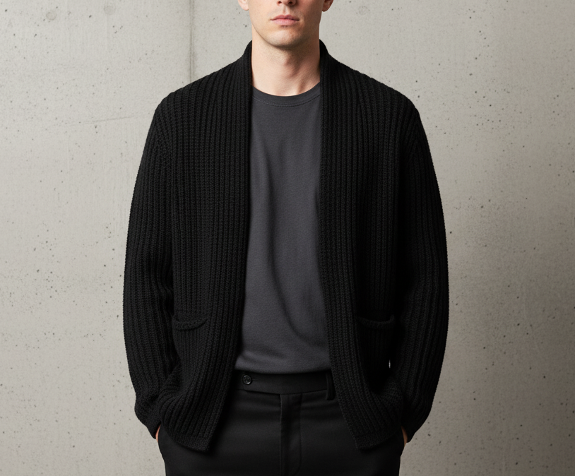 Hermosa Cardigan (Raven Black)