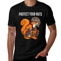 Funny Squirrel Lover Baseball Catcher Gift Boys Girls Animal  Durable T-Shirt
