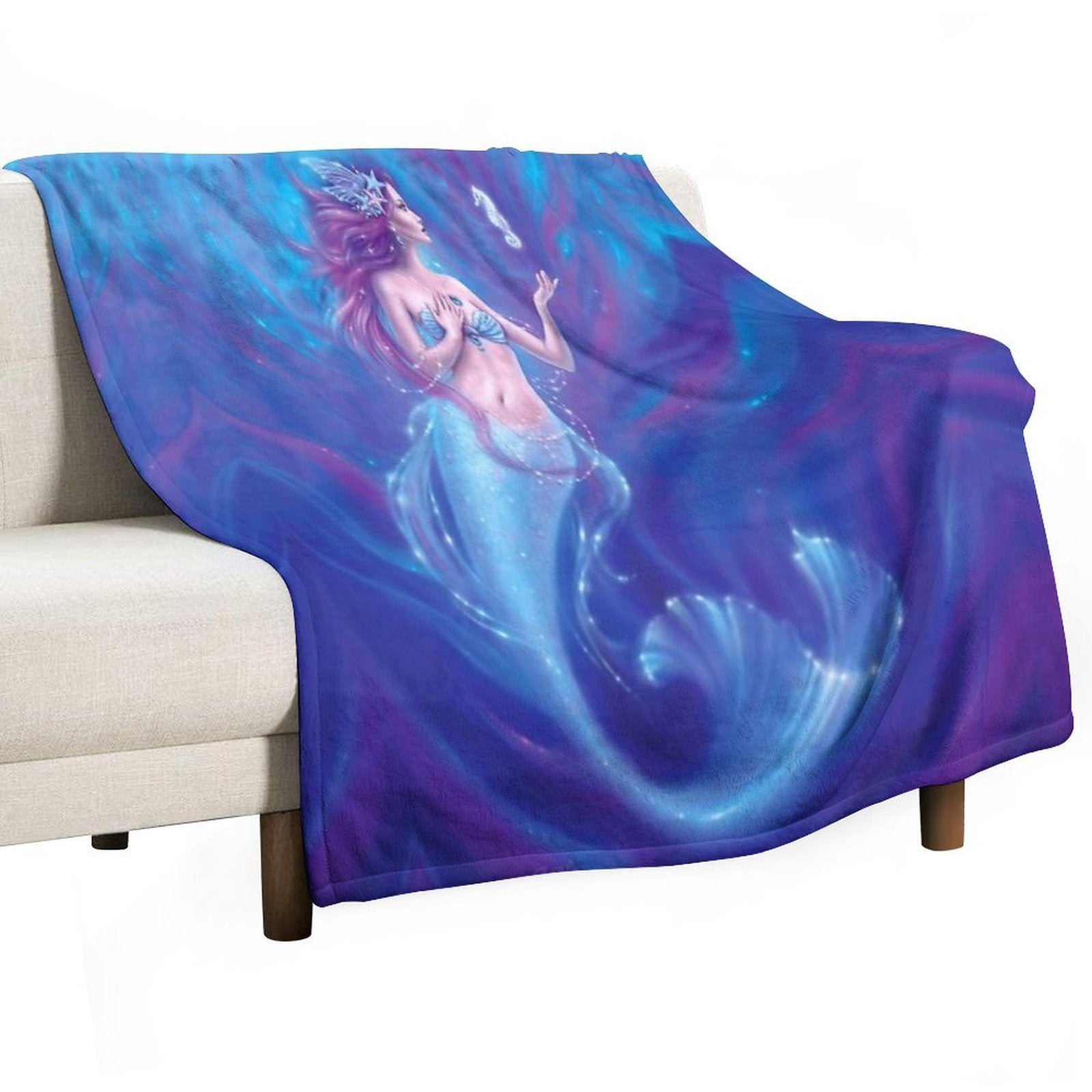 Coral Throw Blanket