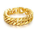 Titanium Steel Double Buckle Bracelet For Men