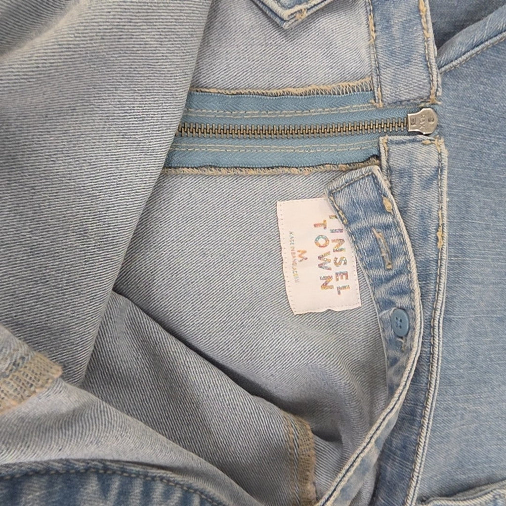 TINSELTOWN Size M Blue Jumper