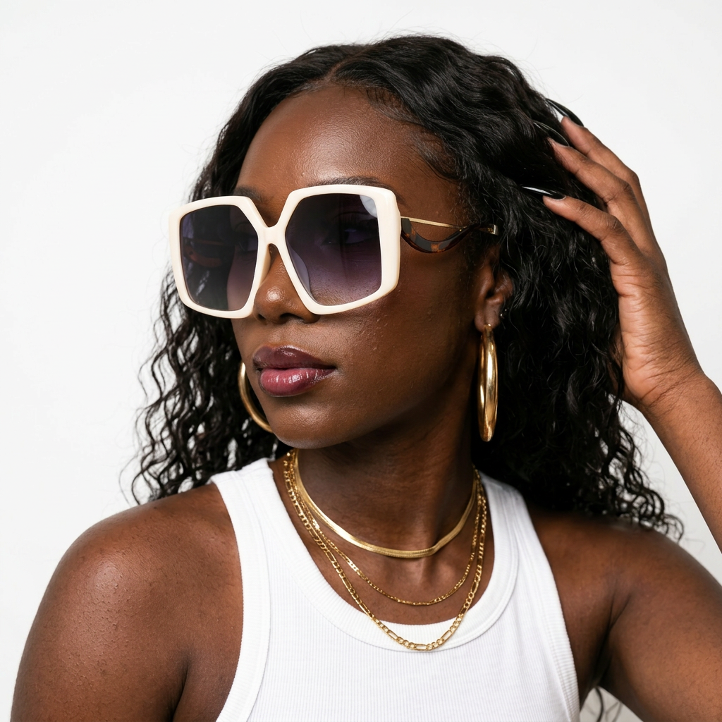 Vibrant Irregular Square Sunglasses