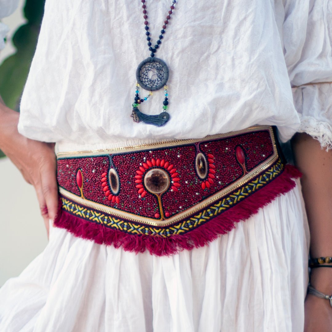 Beaded Stretch Belt