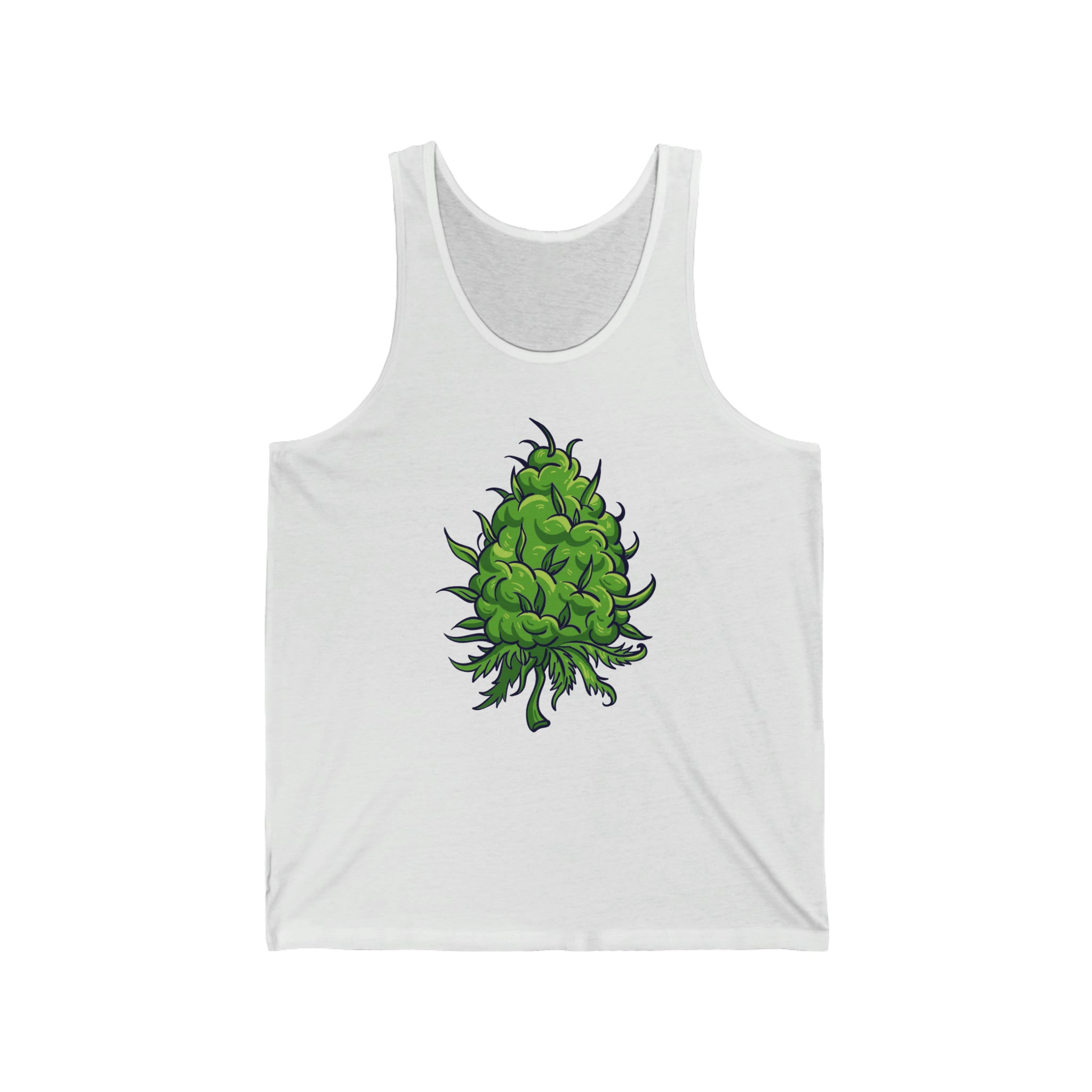 Big Marijuana Bud Jersey Tank