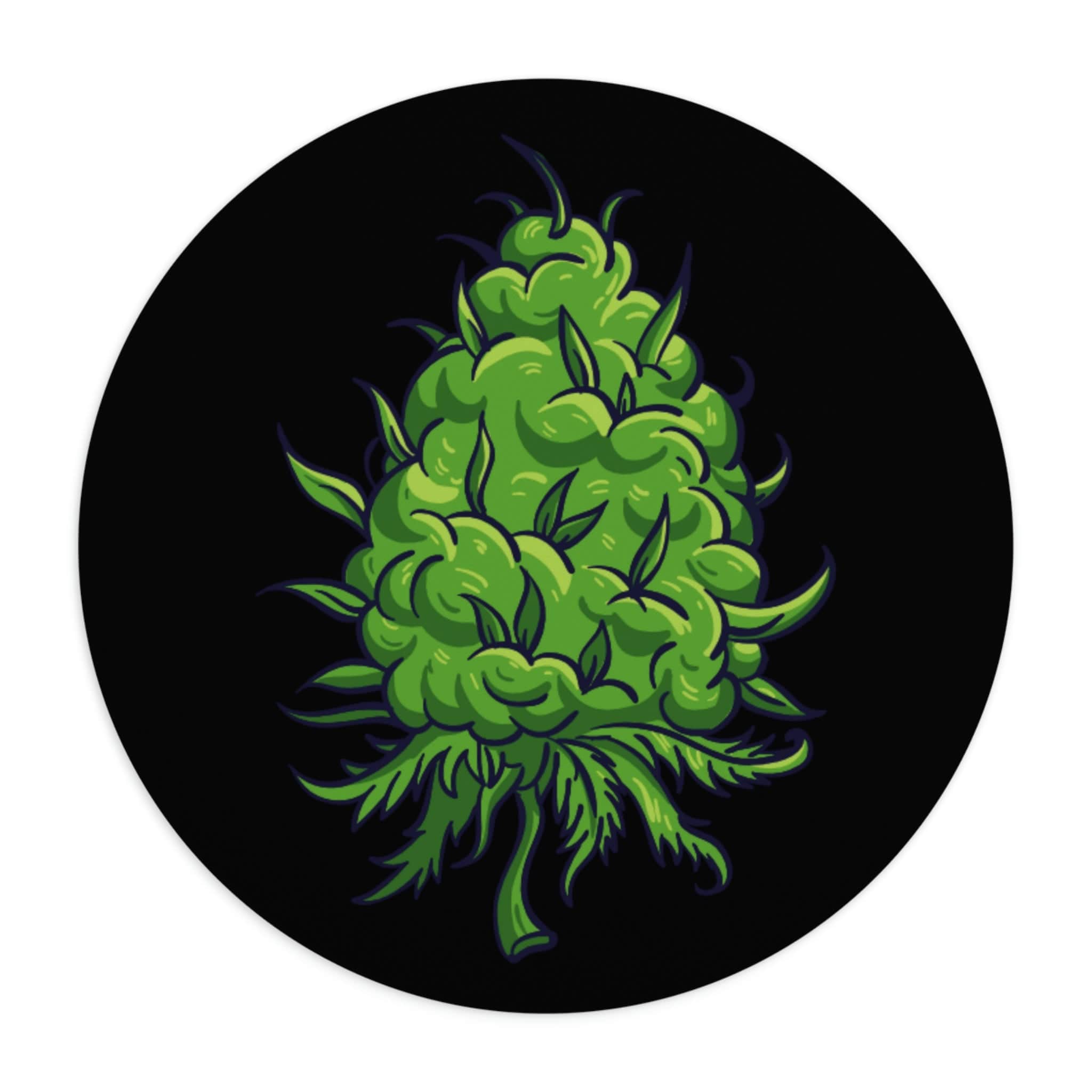 Big Cannabis Nug Mouse Pad