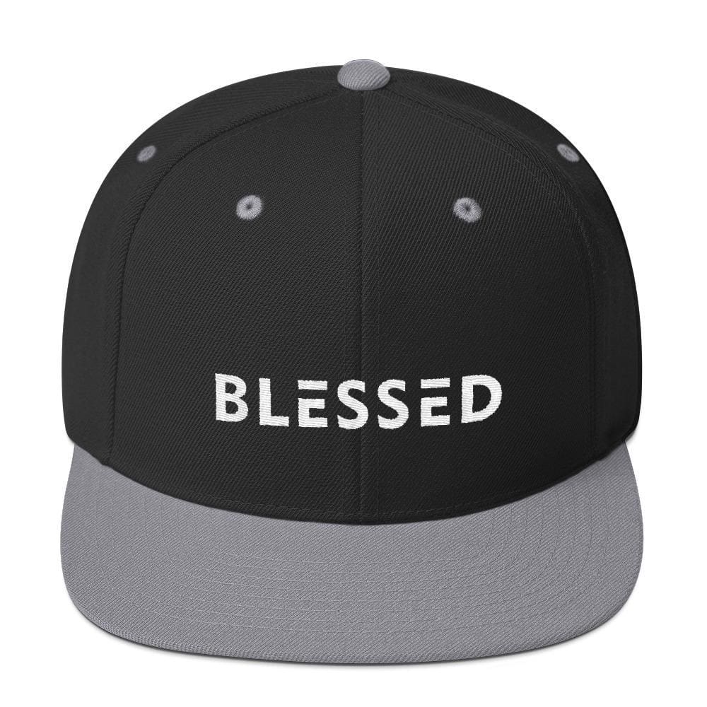 Blessed Flat Brim Snapback Hat
