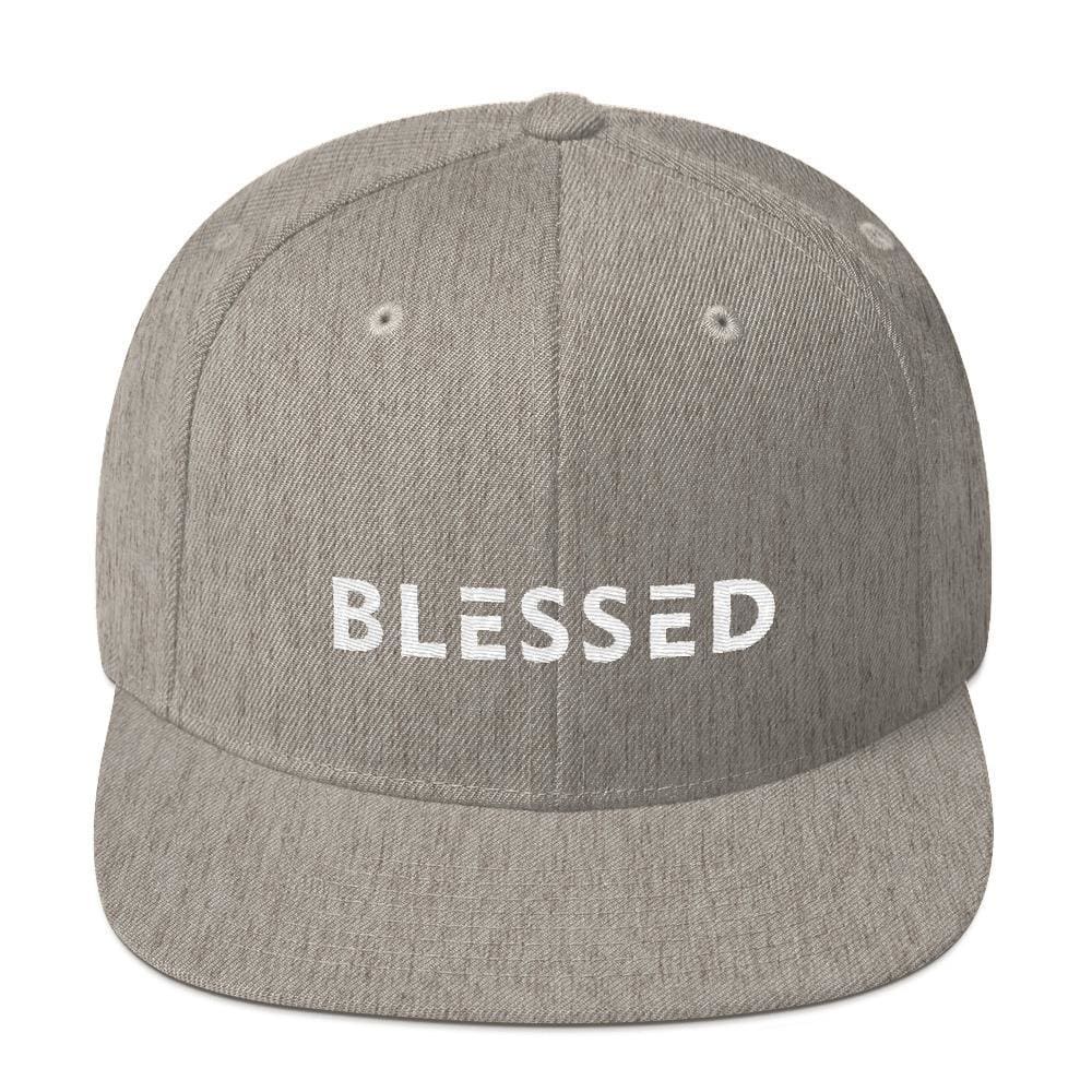 Blessed Flat Brim Snapback Hat