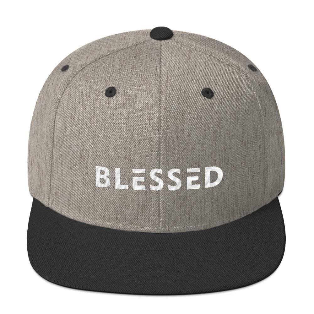 Blessed Flat Brim Snapback Hat