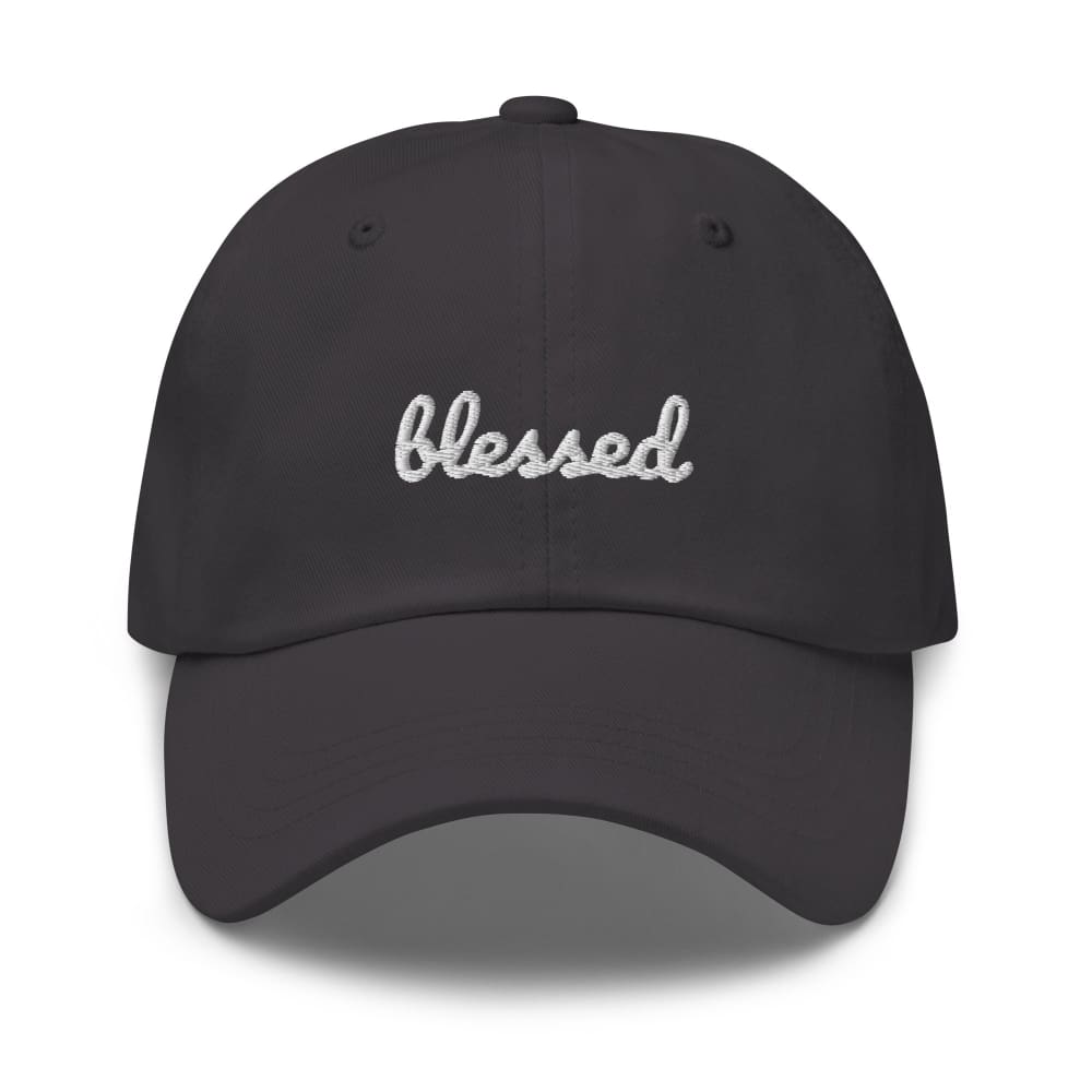 Blessed Scribble Christian Baseball Cap