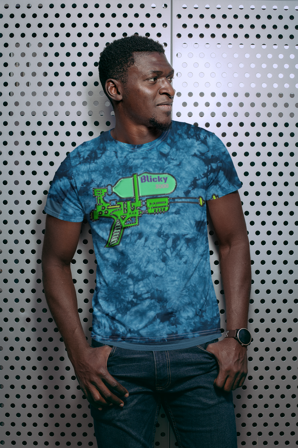 Blicky Lean Syrup Unisex Tie-Dye Tee