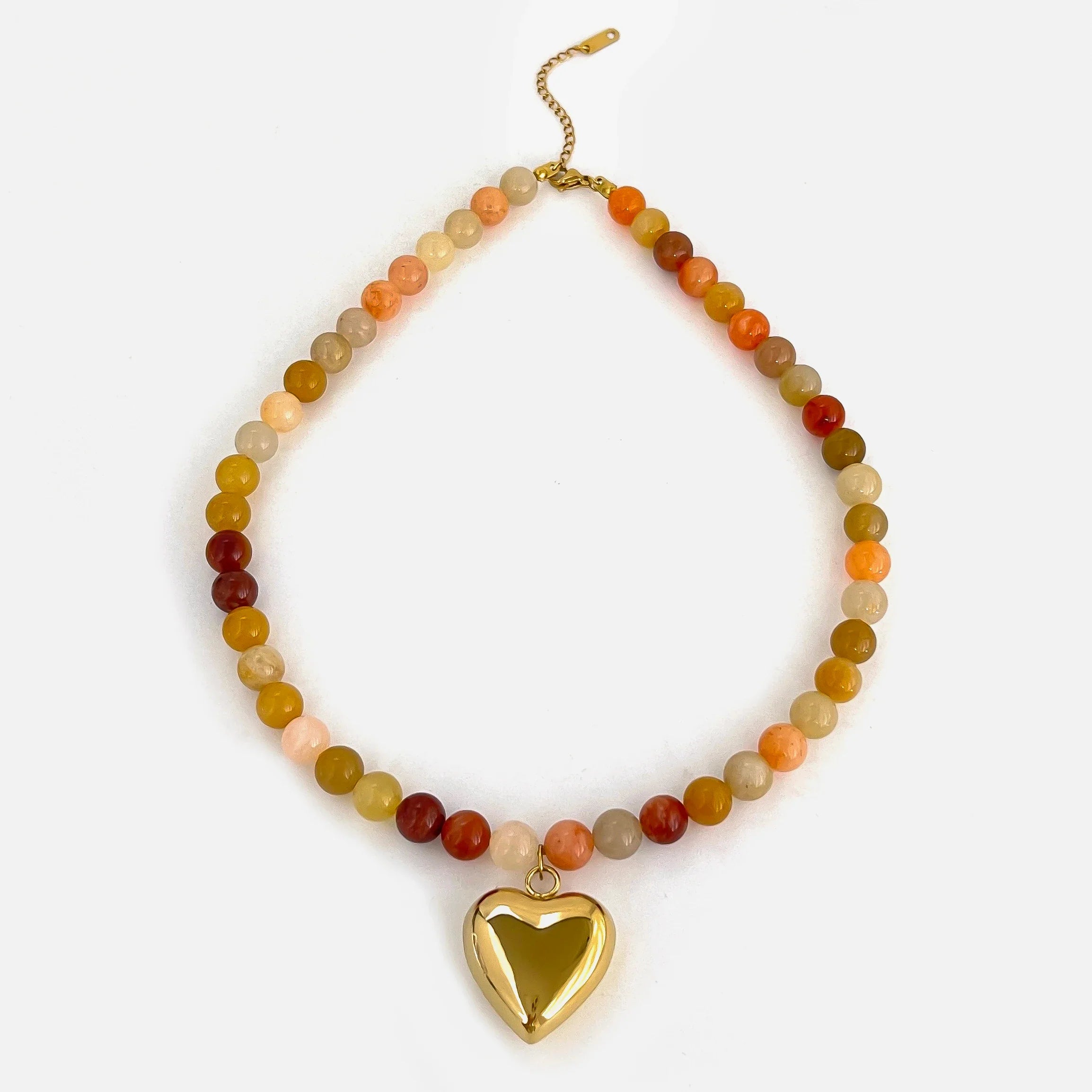 Bohemia Multi-color Stones Necklace